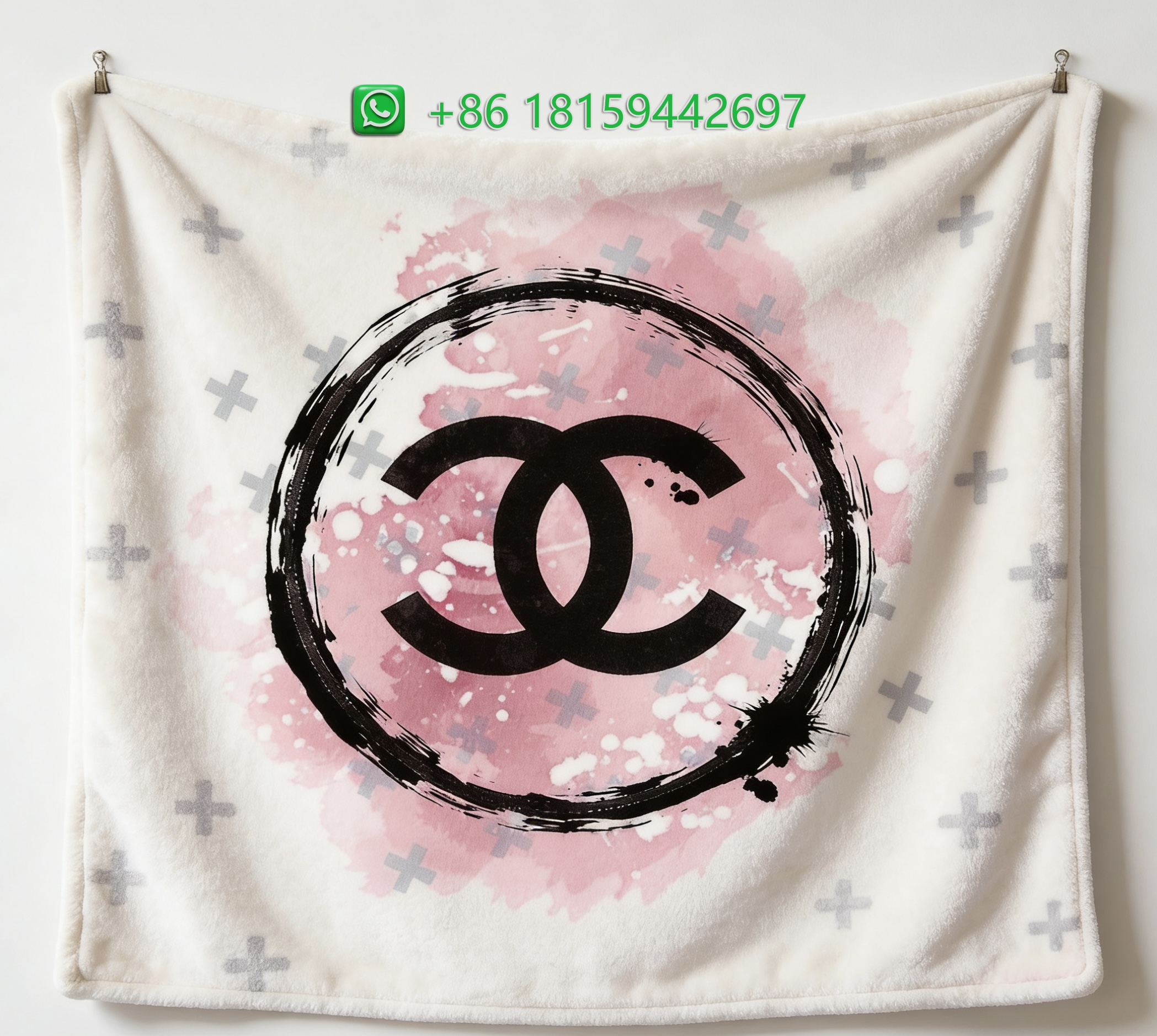 Chanel Throw Blankets